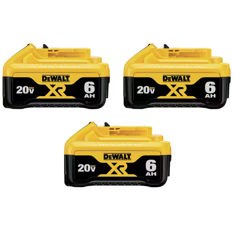 20V MAX XR Lithium-Ion 6.0Ah Battery 3 Pack F46959