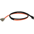 Black 9 ft Pipe Trace Cable with Stat and Plug B961783