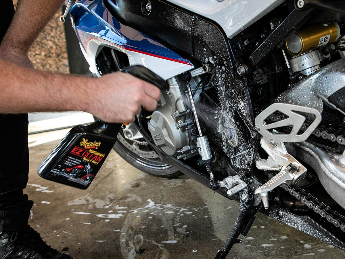 Motorcycle Care Kit for Cleaning and Detailing F75726