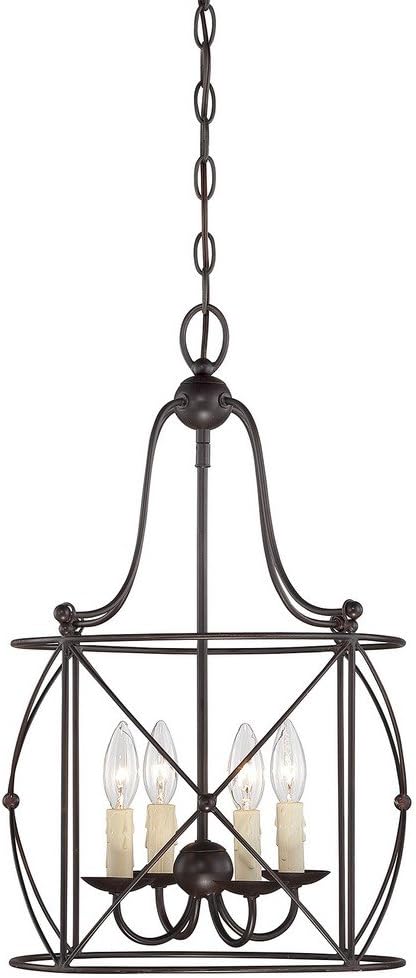 English Bronze 4-Light Foyer R896685