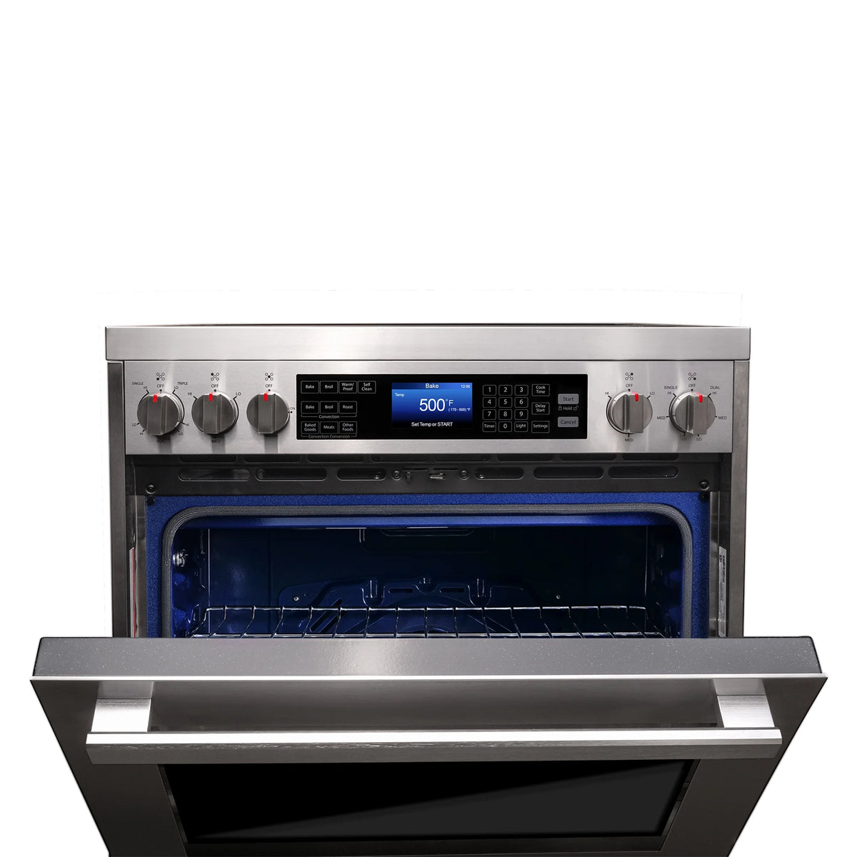 Stainless Steel Electric Range with Convection Oven A80926