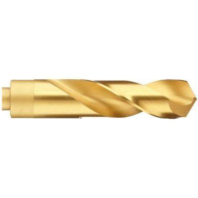 Reduced Shank Drill Bit, 1 in, 118°, Cobalt, Tin U458488