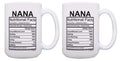 15oz Coffee Mugs 2 Pack B518