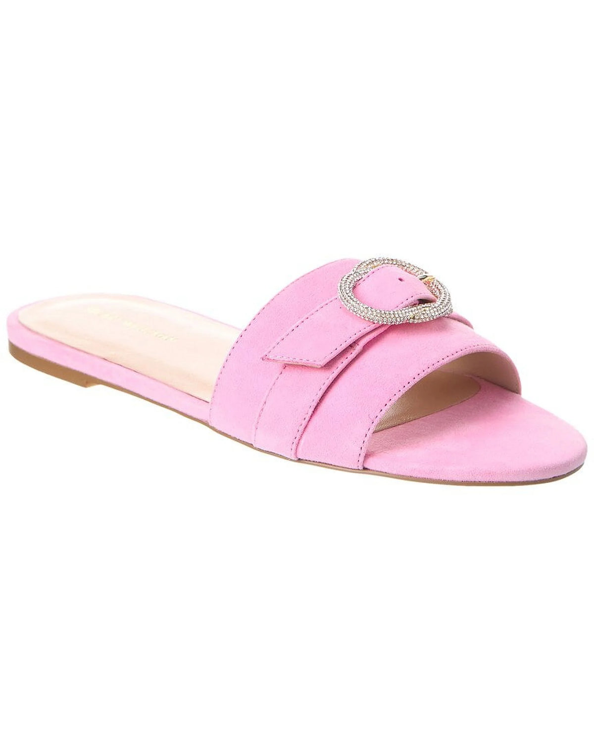 Pink Suede Slide A13386
