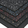 8mm Thick Rubber Gym Flooring Mats, 4ft x 6ft, Grey A24920