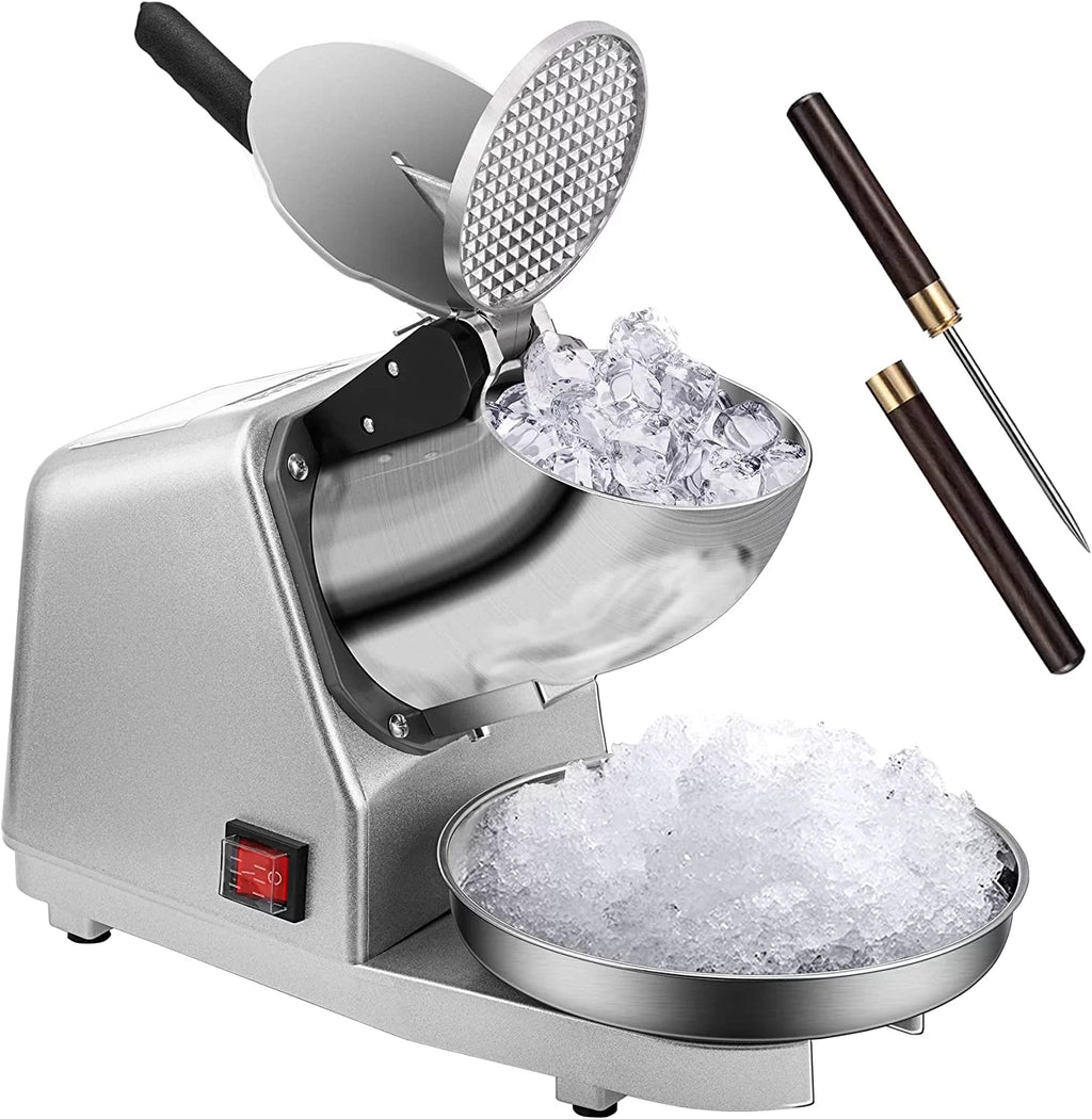 4 Blades Electric Ice Crusher Shaver Snow Cone Maker Machine J99781