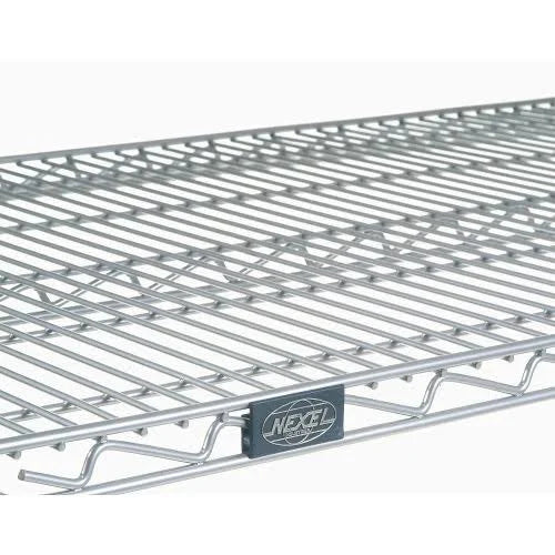Silver Epoxy 4 Tier Wire Shelving Starter Unit C728
