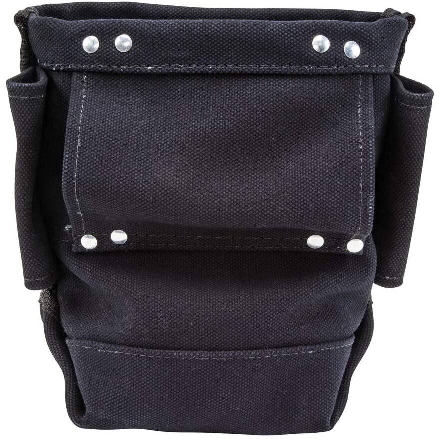 Flame Resistant Canvas Bag with Double Bottom and Tunnel Loop, 9-Inch B3454
