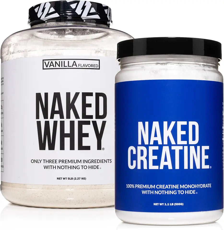 Gluten Free Creatine and Vanilla Whey Bundle W283568