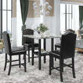 5 Piece Dining Set with 4 Chairs X7027