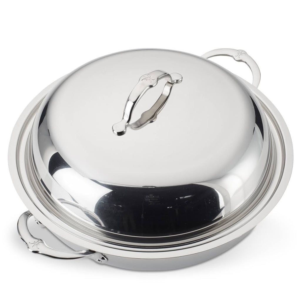 Forged Stainless Steel Wok B90043