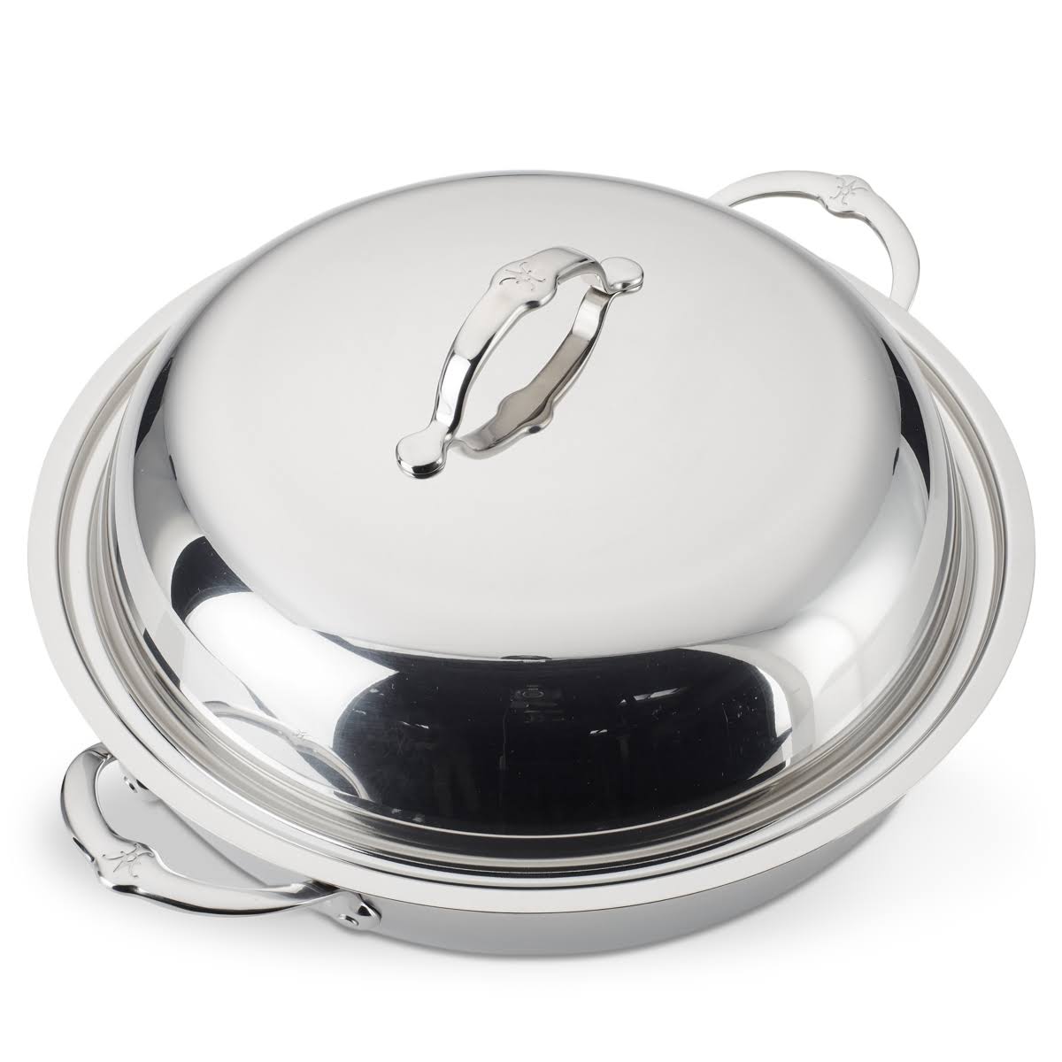 Forged Stainless Steel Wok B90043