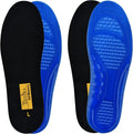 Memory Foam Gel Insoles with Arch Supports Black L X9940