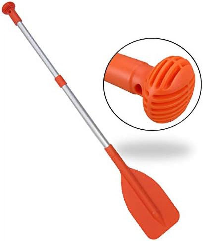 Set Of 2 Mini Telescopic 21'' - 42'' Paddle Orange E572
