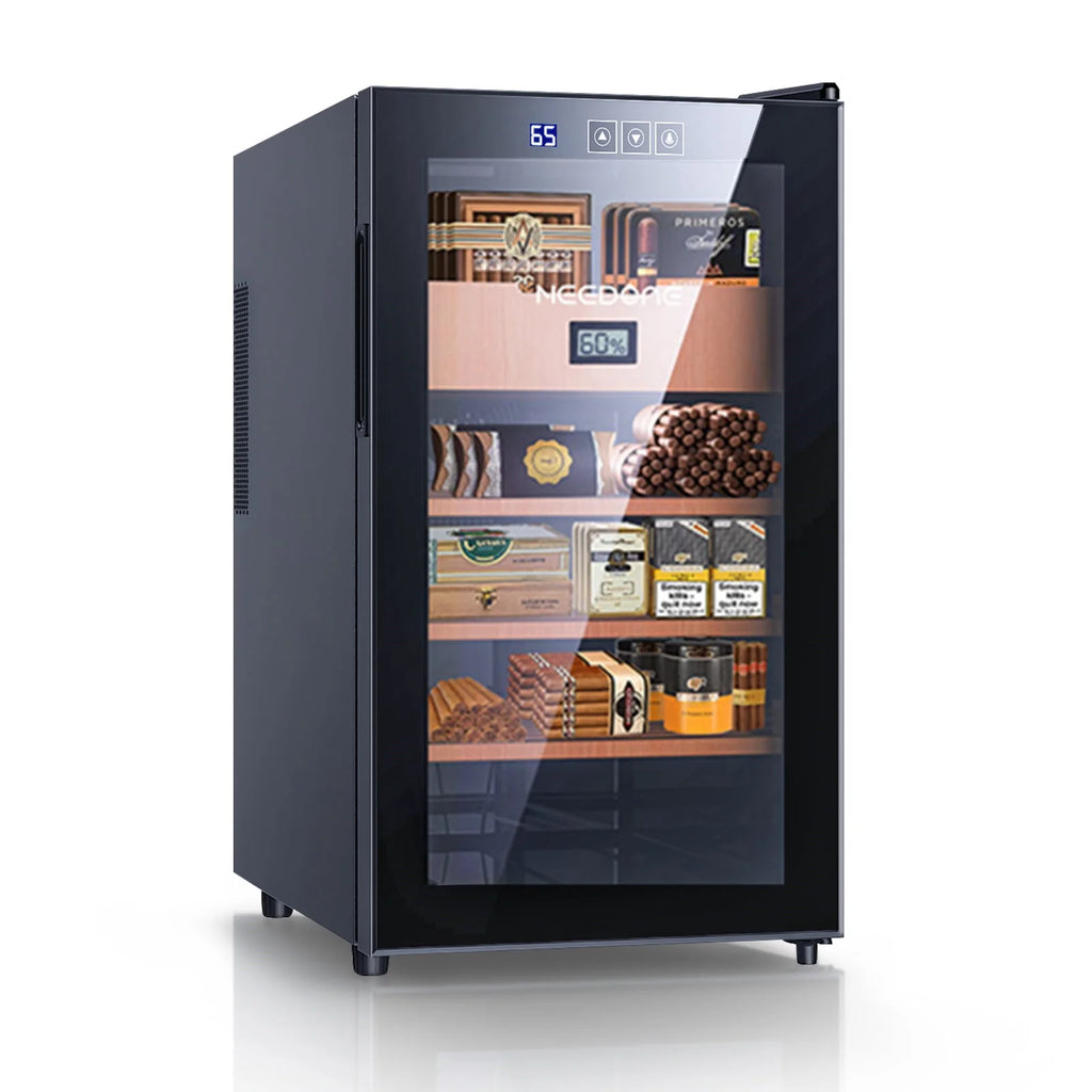 48L Electric Cigar Humidor with Cedar Shelves & Hygrometer G6241