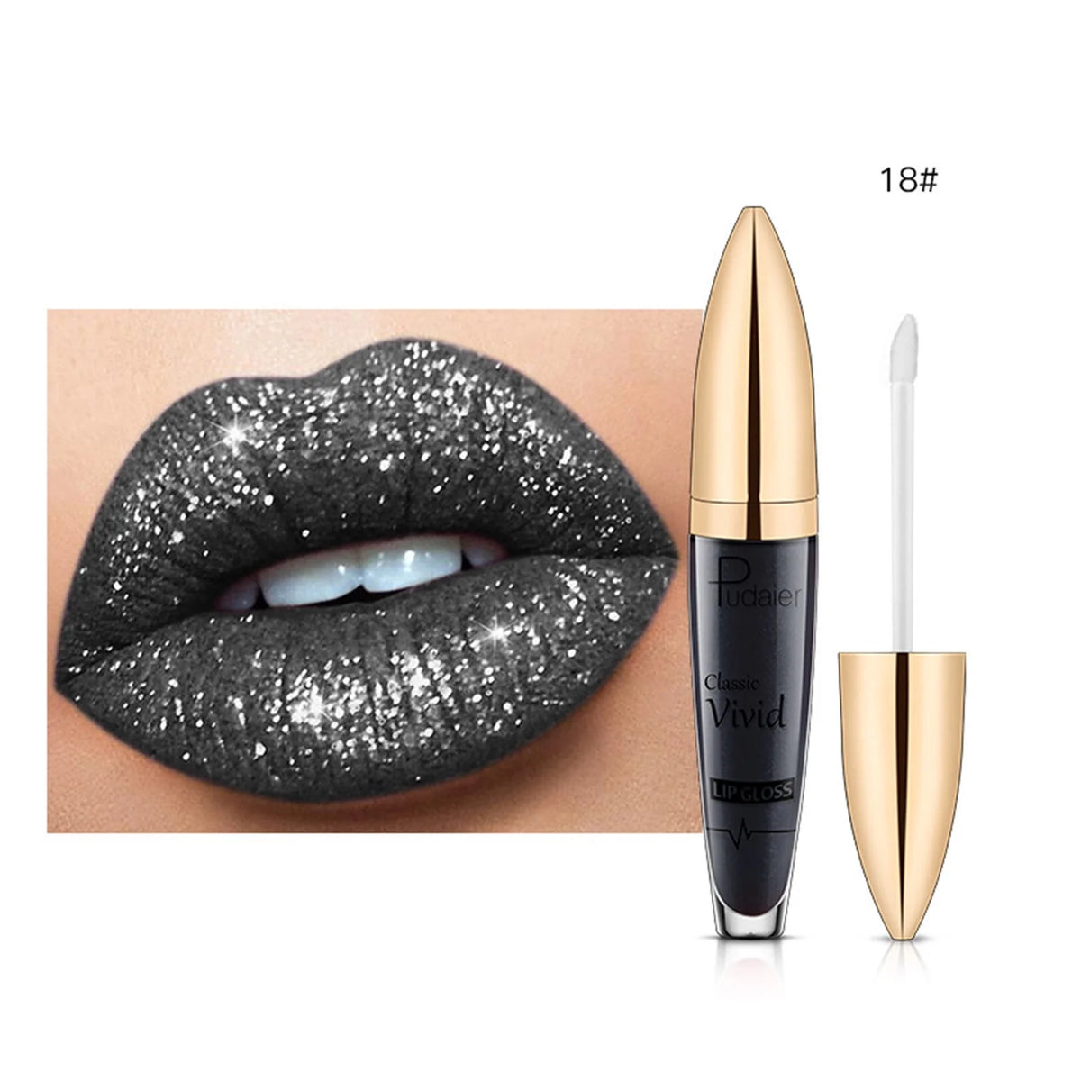 Shiny Long Lasting Glitter Lipstick, 5ml P732
