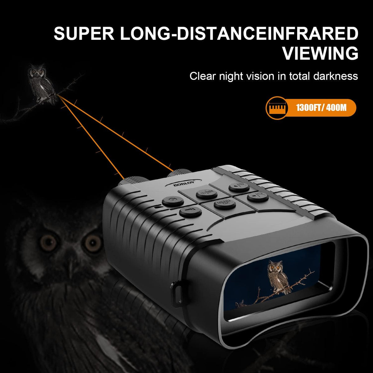 Digital Night Vision Binoculars with 3" LCD E42104