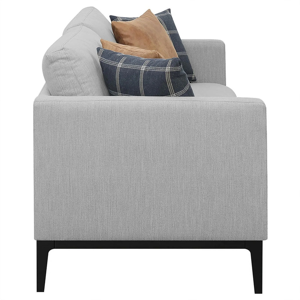 2-piece Fabric Living Room Set in Light Gray L294985