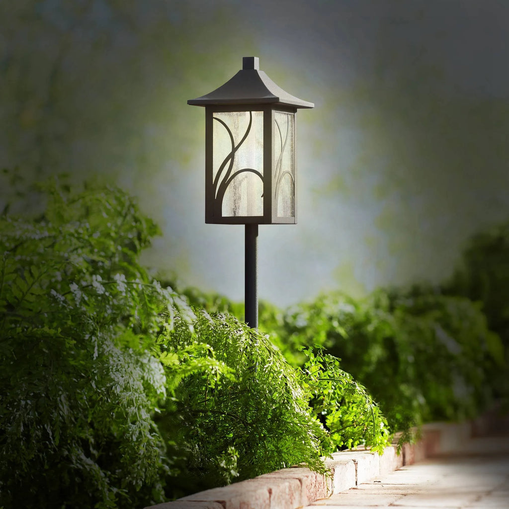 Black LED Landscape Path Light Set of 2 K506