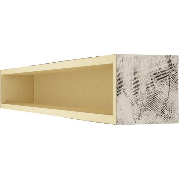 Sandblasted Faux Wood Fireplace Mantel H3598