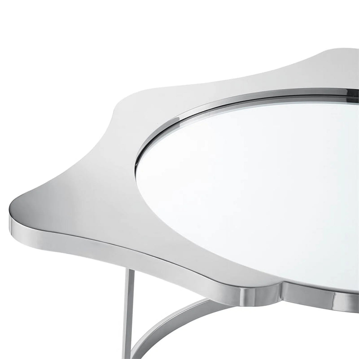 Coffee Table with Mirrored Top G62631