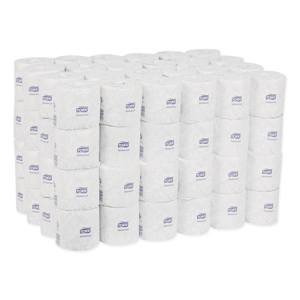 White 1-Ply Bath Tissue, 1000 Sheets/Roll, 96 Rolls/Carton M3353