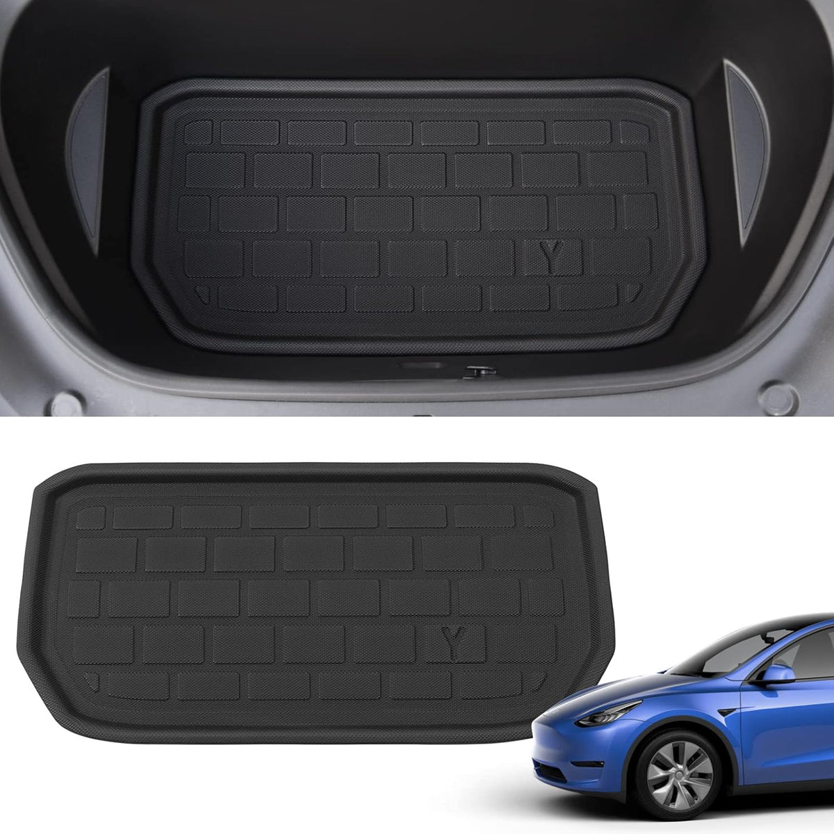 TPR Trunk Mat for Tesla Model Y 5-Seat (Set of 6) M3685