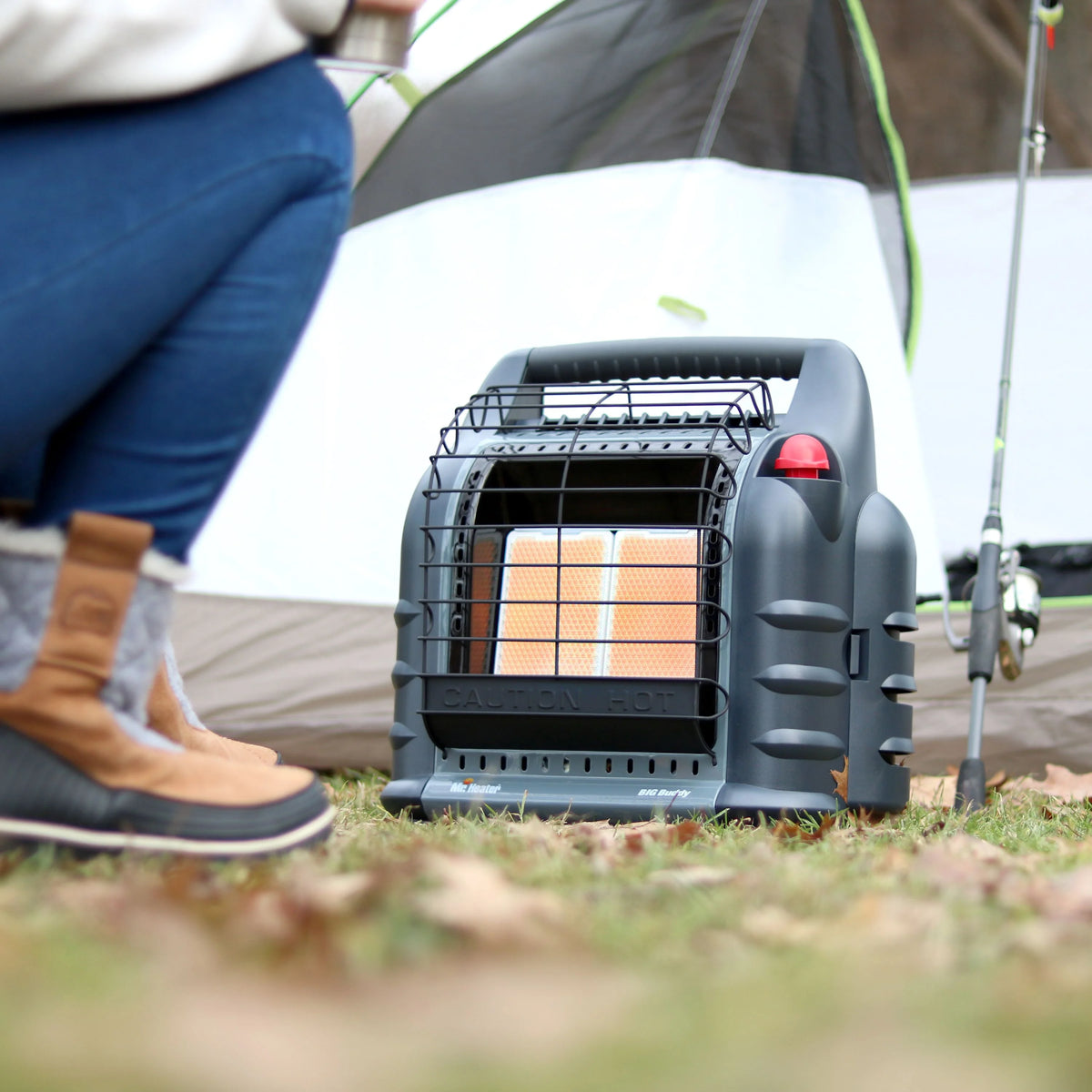 18000 BTU Propane Gas Heater with Carry Bag C100