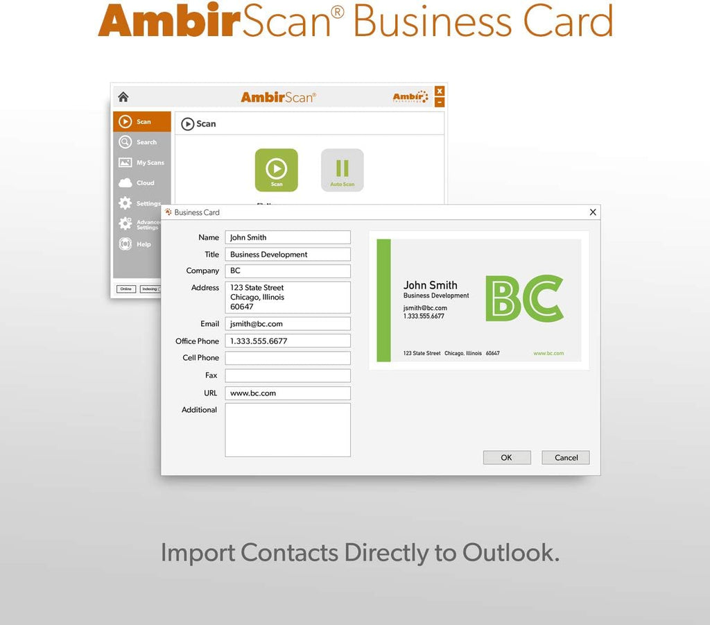 Simplex Document Scanner and Card Scanner U559
