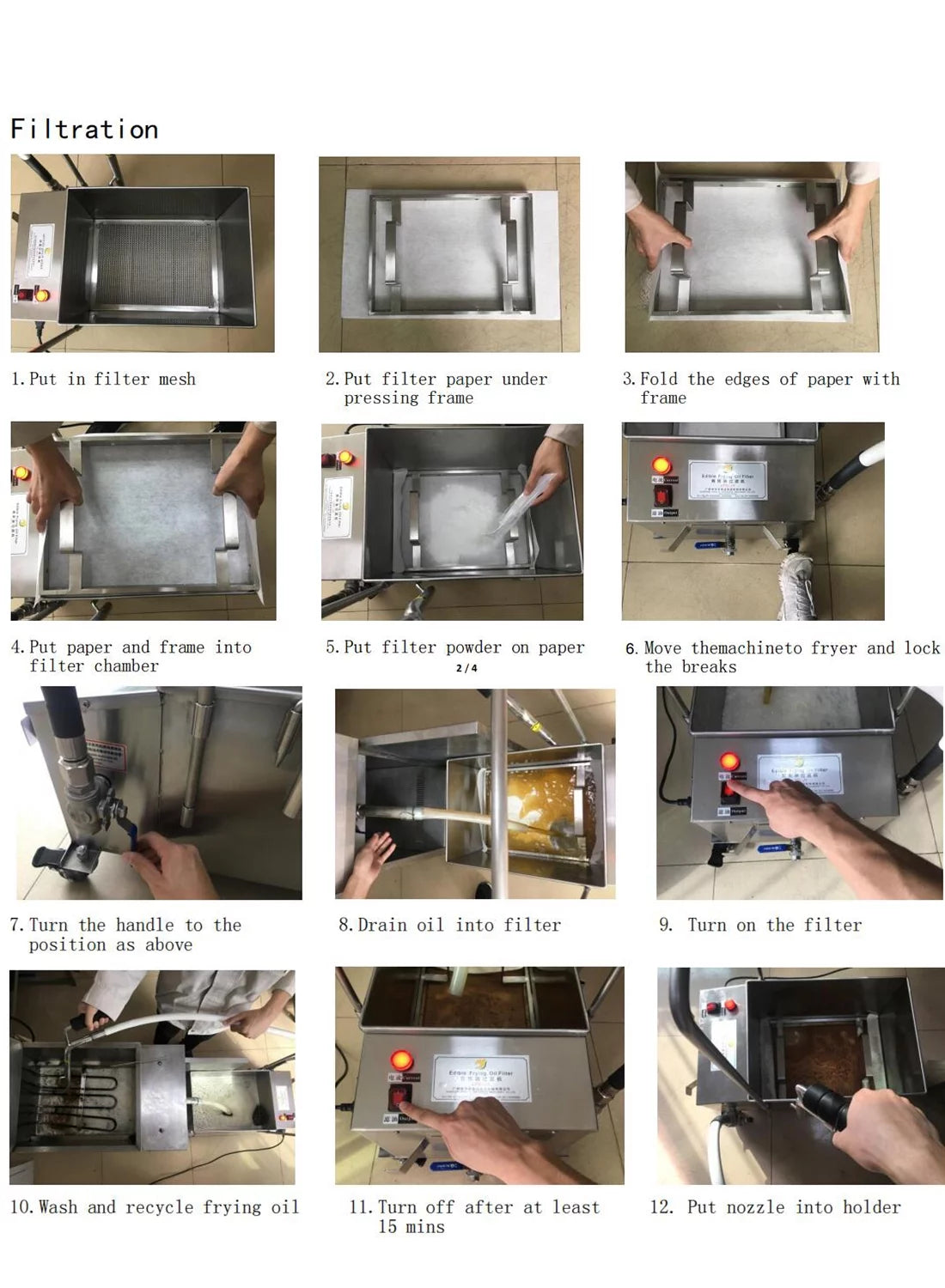 58L Stainless Steel Electric Fryer O886610