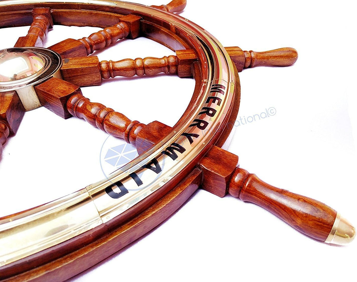 Wooden Ship Wheel (36 Inches) V1272