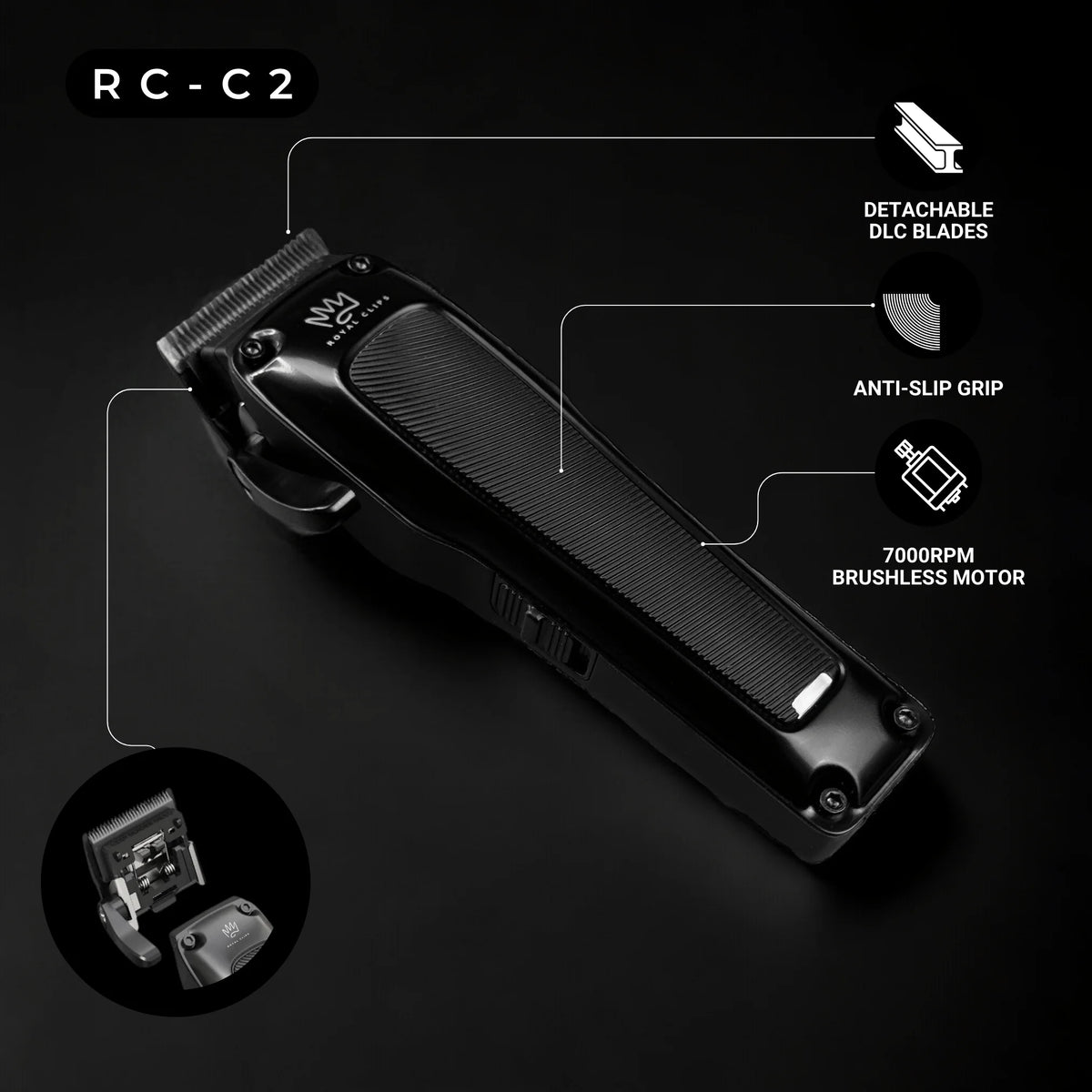 Black Hair Clipper Set P556820