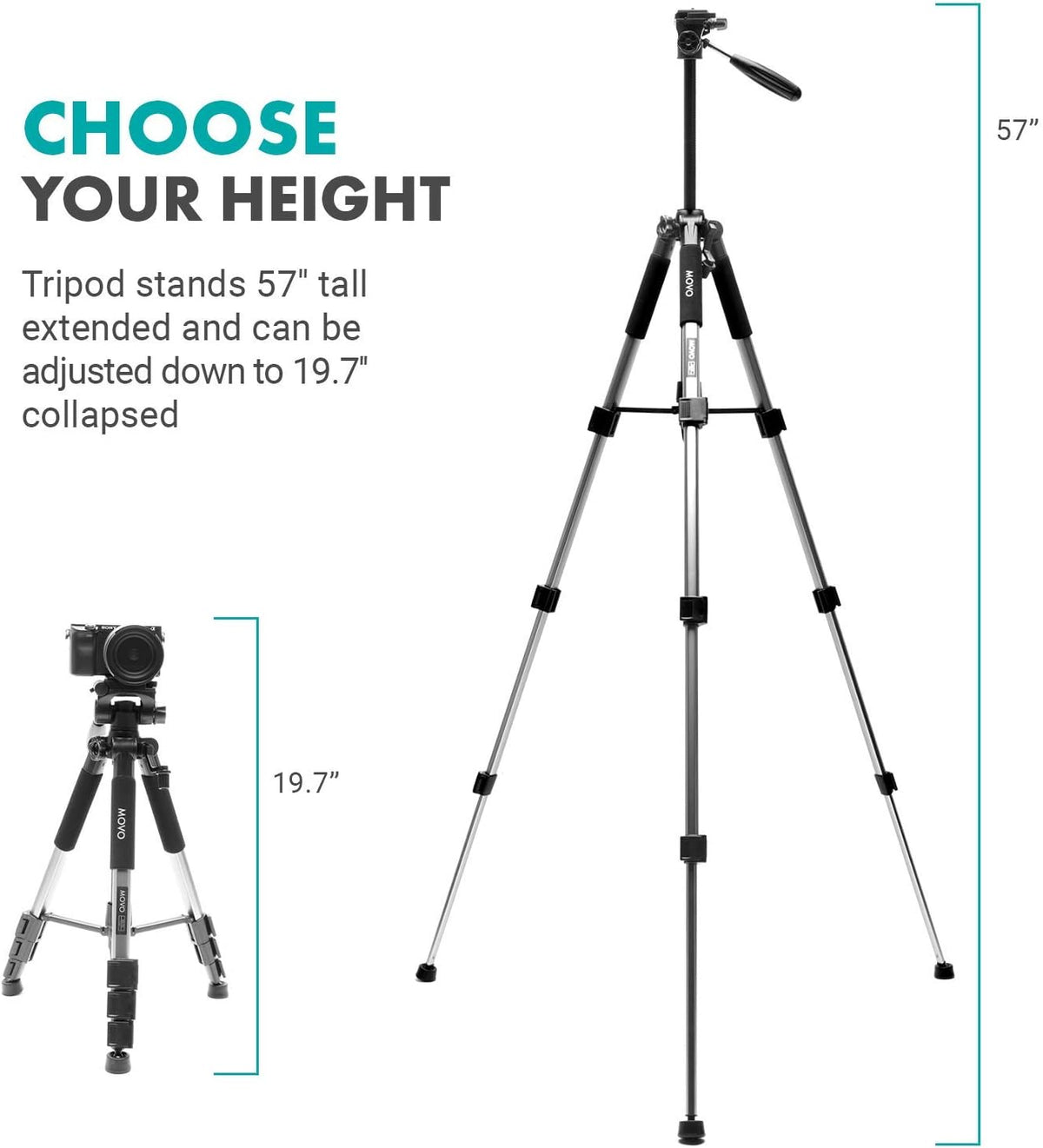 Smartphone Tripod Mount Vlogging Kit Folding Cage Pack of 2 G9115