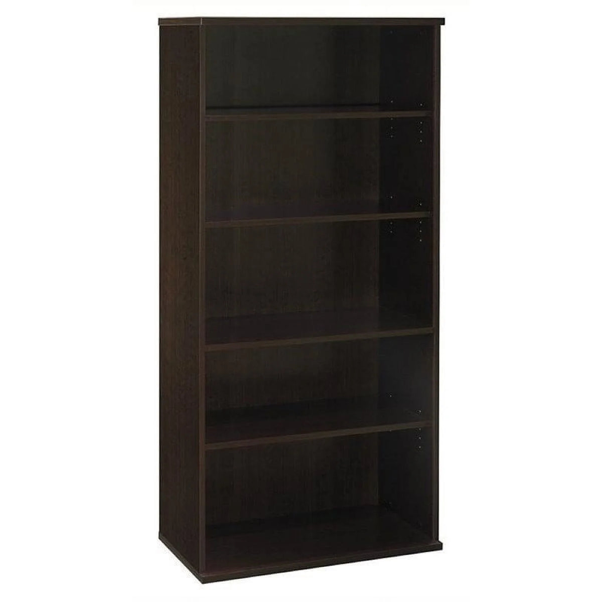 5 Shelf Bookcase in Mocha Cherry K711124