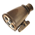 Antique Brass Adjustable Jet Spray Shower Head U5903