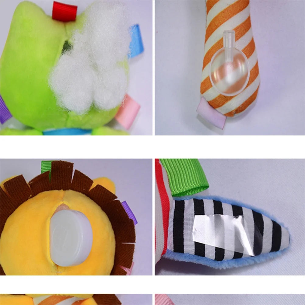Giraffe Plush Rattle Toy for Infant M5720