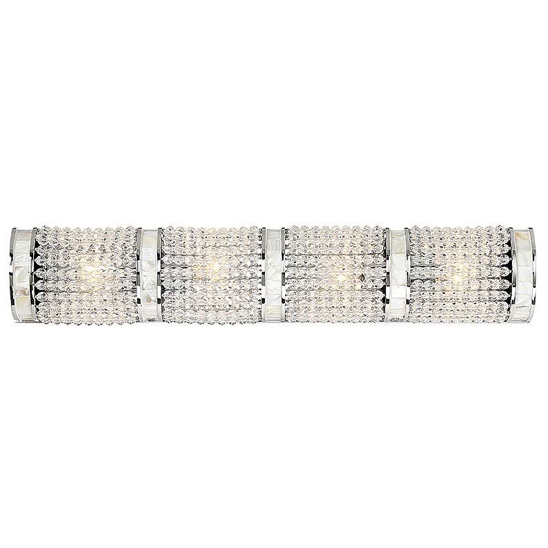 Polished Chrome 4 Light Bath Bar T379386