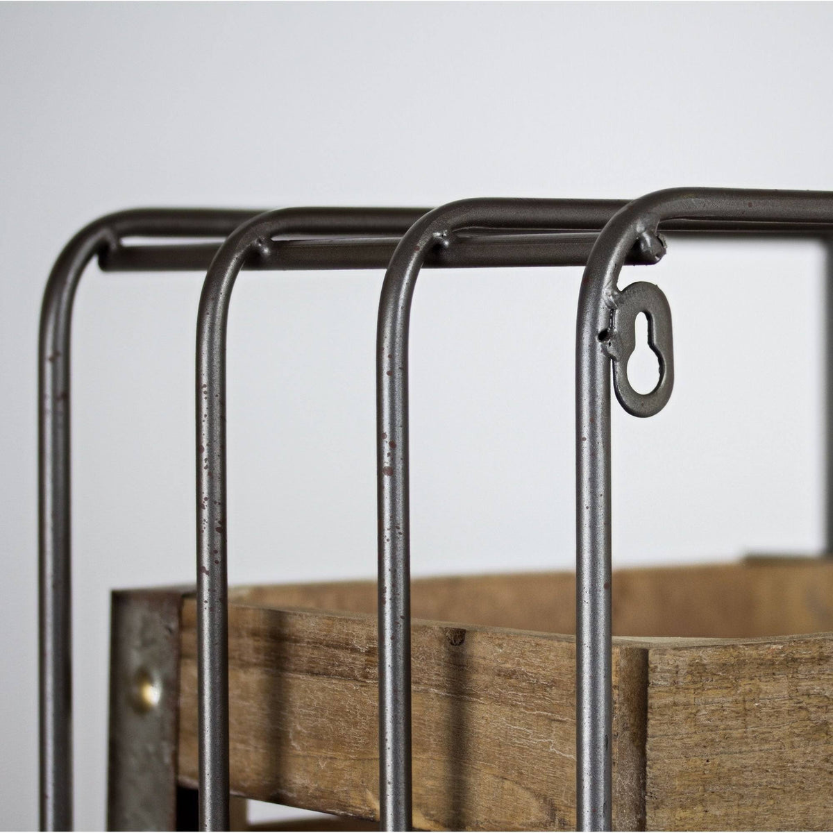 Farmhouse Shelf Organizer with Storage Bins K16550