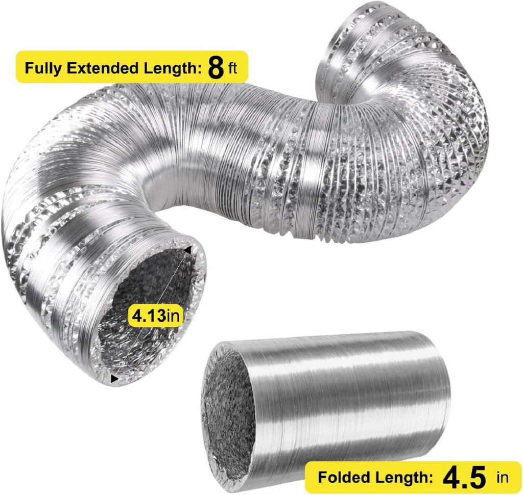 6 Inch 294 CFM Inline Fan with Variable Speed Controller Carbon Filter 25 Feet Ducting Combo O72179