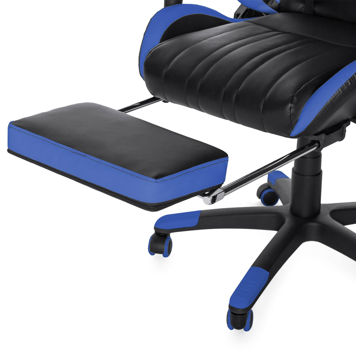 Blue Ergonomic Swivel Reclining Office Gaming Chair N880047