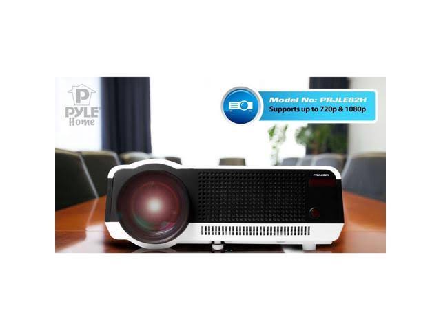 1080p LED HD Projector with Built-in Speakers and USB Flash Drive Memory Reader O155805