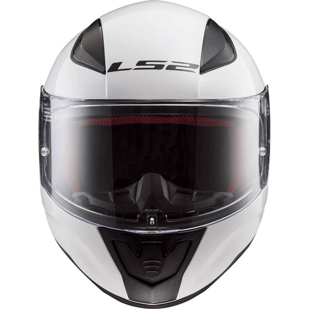 Gloss White Adult Street Helmet Q615