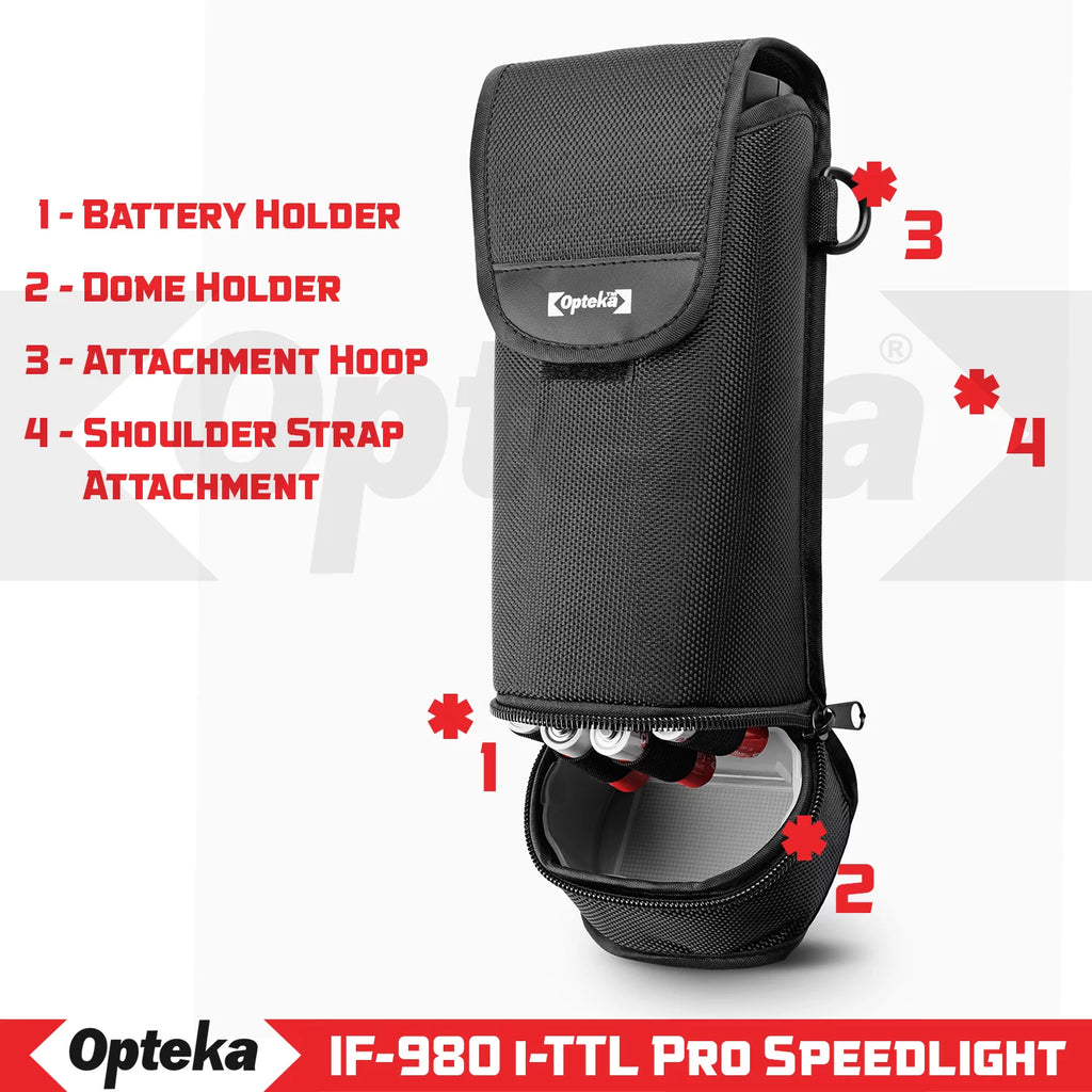 Auto-Focus Speedlight Flash with LCD Display V3591