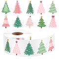 500Pcs Christmas Tree Stickers O254