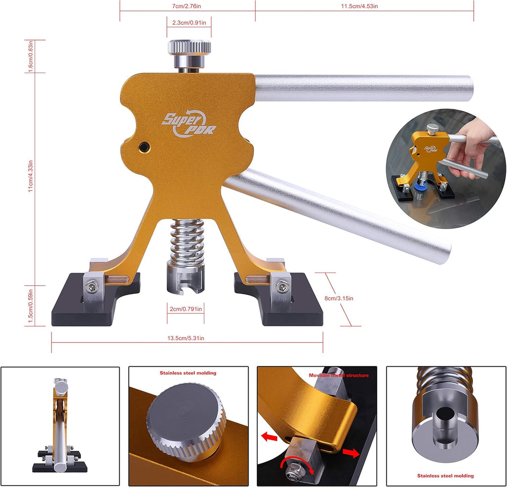 53Pcs PDR Kit with Tool Bag D234