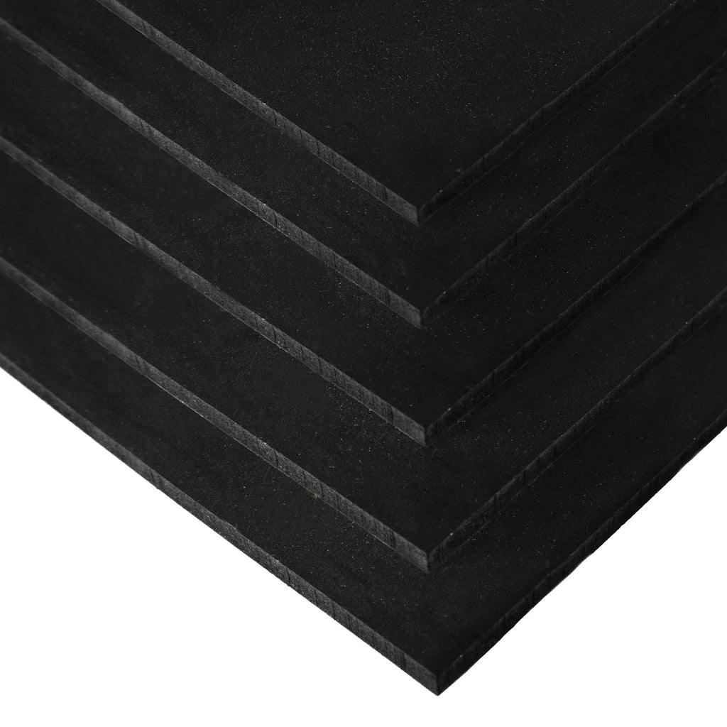 8mm Thick Rubber Gym Flooring Mats, 4ft x 6ft, Grey A24920