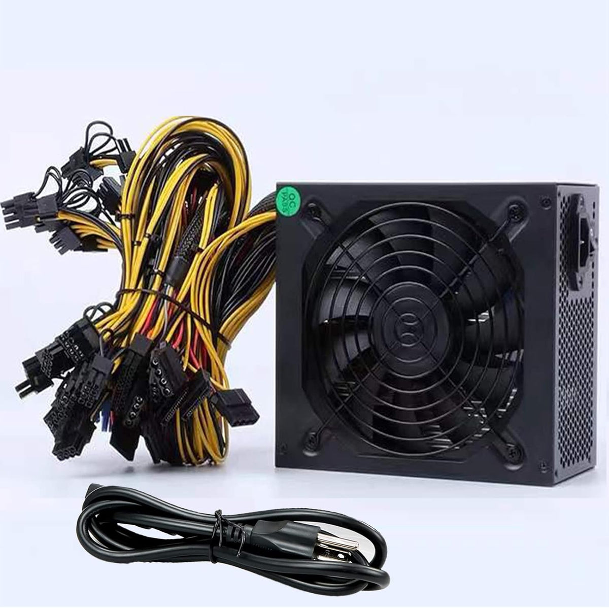 2000W ATX PC Power Supply for 8 GPUs (Black) V197