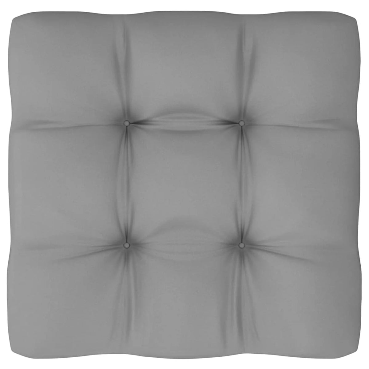 12 Piece Gray Cushioned Pinewood Sectional Outdoor Furniture Set L673501