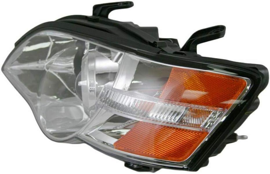 Chrome Driver Side Headlight W842