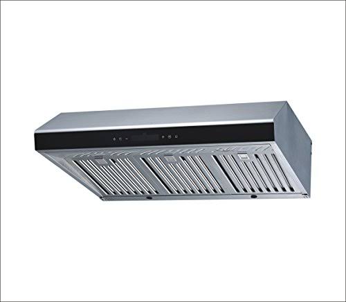 30x22 Stainless Steel Under Cabinet Ducted Range Hood 500 CFM Touch Control R262